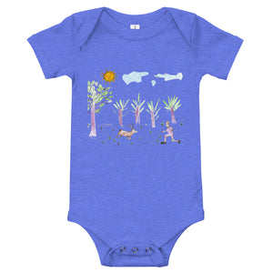 In Nature Baby short sleeve one piece - Partner-2-Play