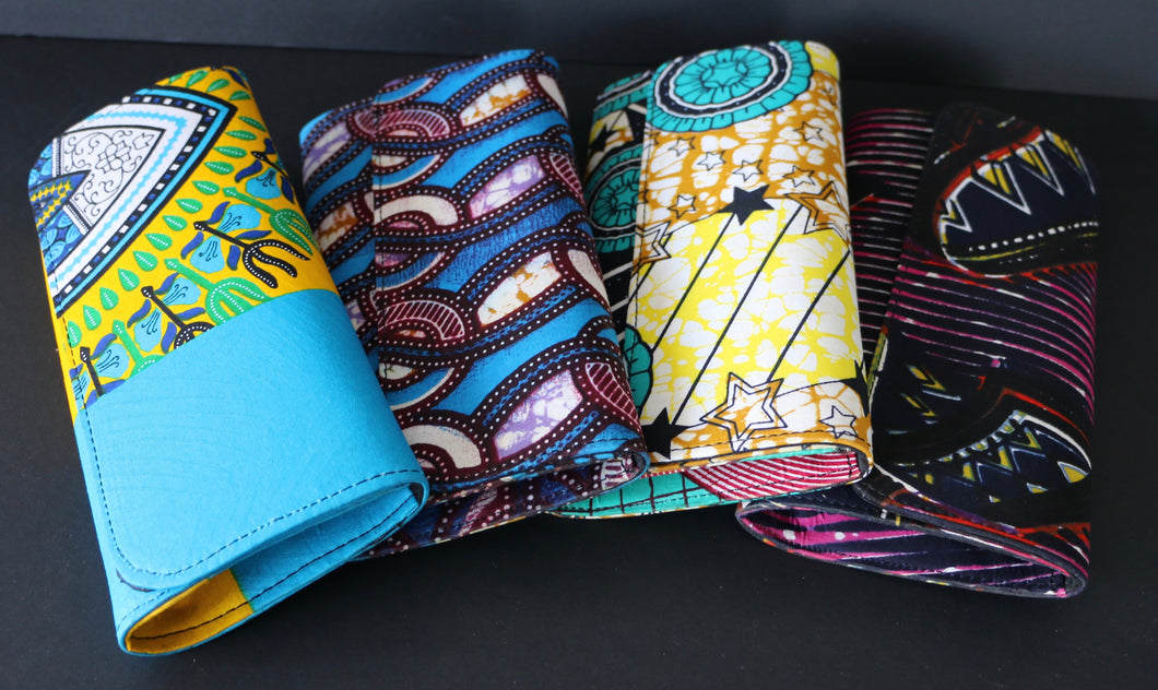 African Print Fabric Purse - Partner-2-Play